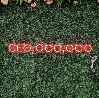 CEO Neon Sign