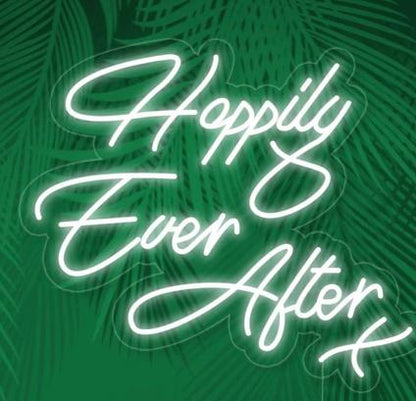 Happily Ever After Neon Sign