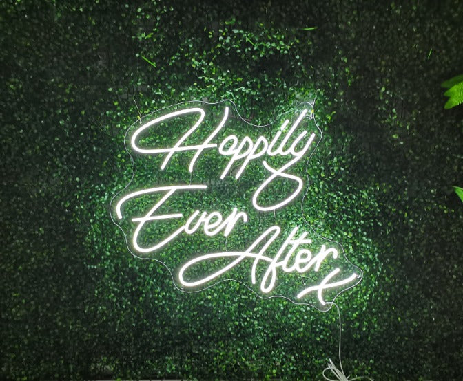Happily Ever After LED Neon Sign - Style 2 