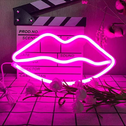 Lips Neon Sign