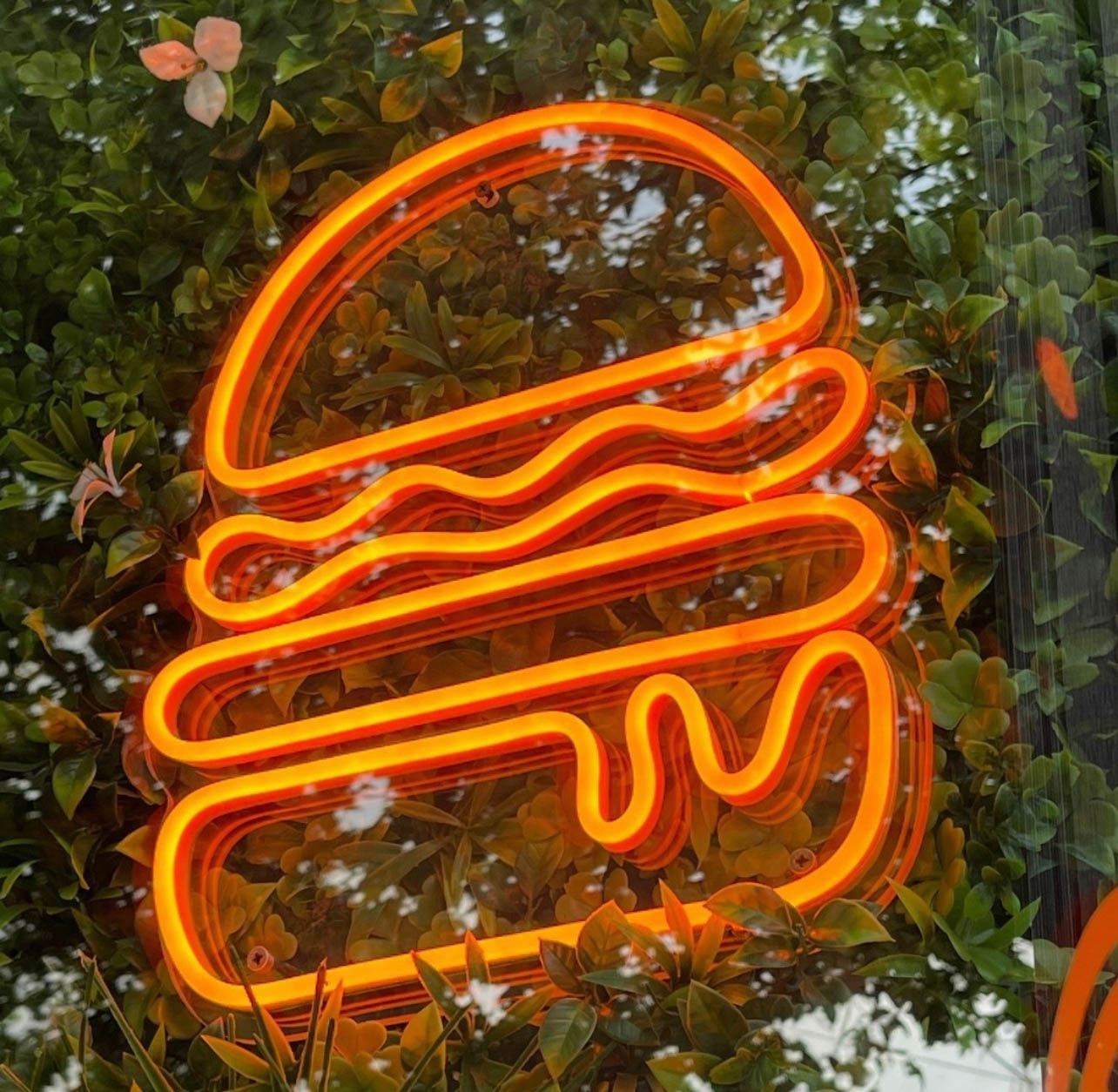 Burger Neon Sign