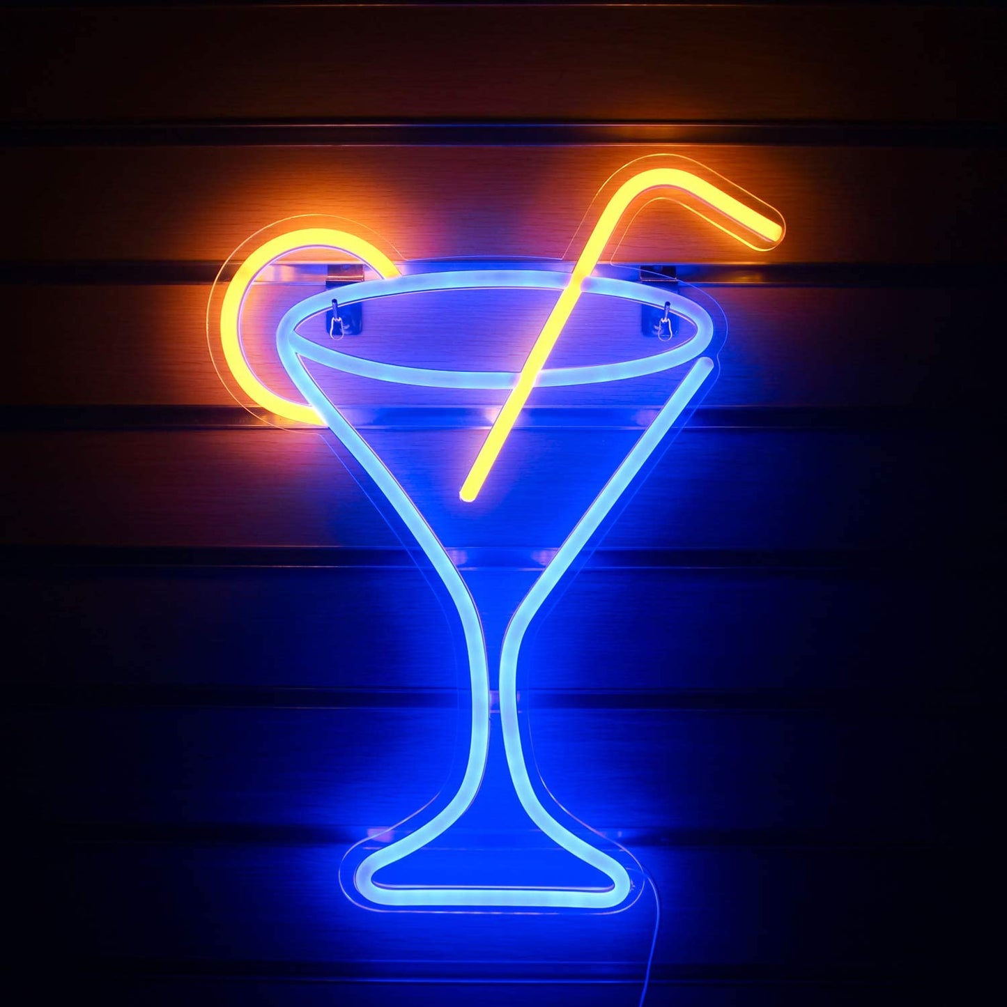 Cocktail Glass Neon Sign