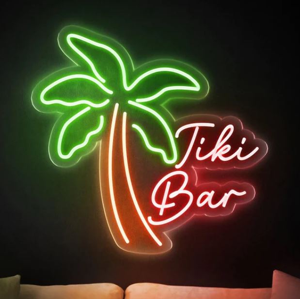 Tiki Bar LED Neon Sign