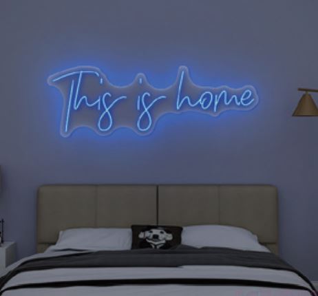 This is home LED Neon Sign