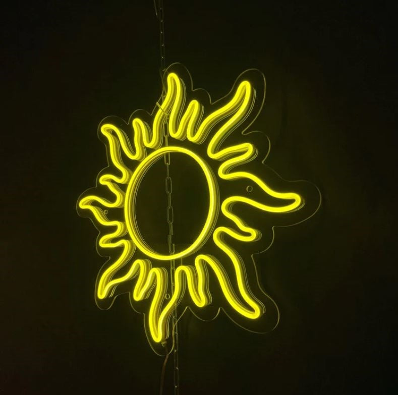 Sun Neon Sign