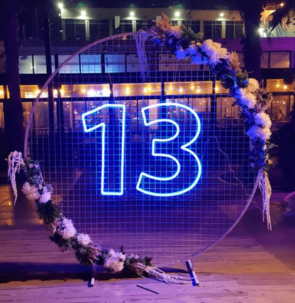 13 Neon Sign