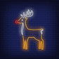 Rudolph Neon Sign