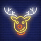 Rudolph Cartoon LED Neon Sign