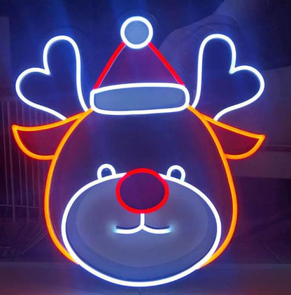 Reindeer Neon Sign