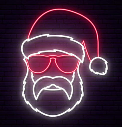 Cool Santa Neon Sign