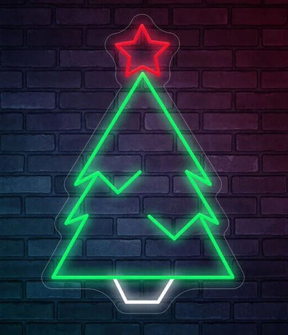 Christmas Tree Neon Sign