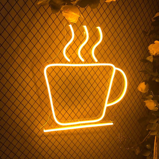 Coffee Cup Neon Sign
