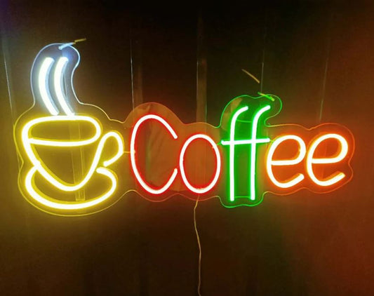 Coffee Cup LED Neon Sign