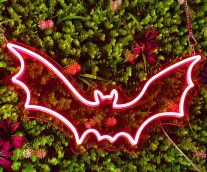 Bat Neon Sign