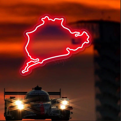 Nuburgring Grand Prix Circuit Neon Sign