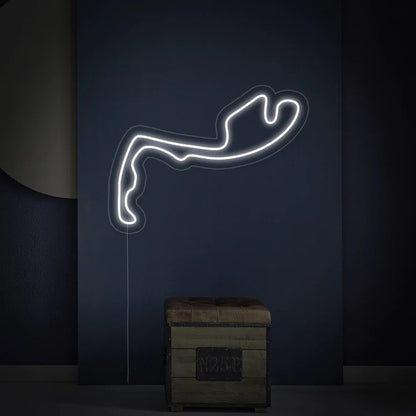 Monaco Grand Prix Track Neon Sign