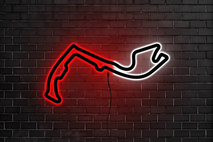 Monaco Grand Prix Track Neon Sign