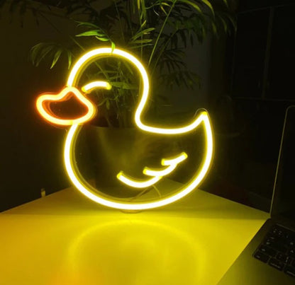 Duck Neon Sign