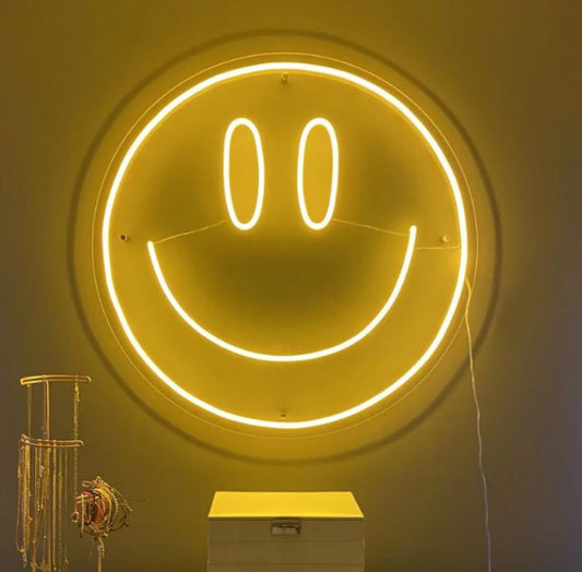 Smile Emoji Neon Sign