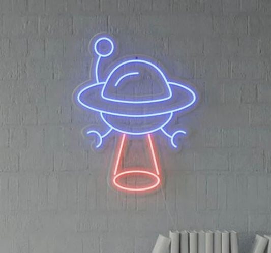 UFO Neon Sign