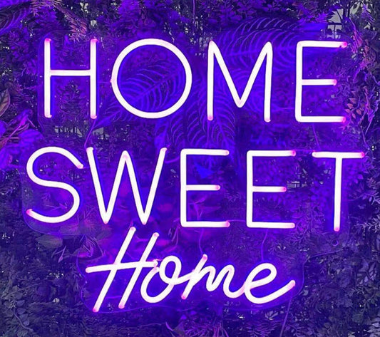 Home Sweet Home Neon Sign