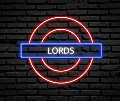 Lords Underground Neon Sign