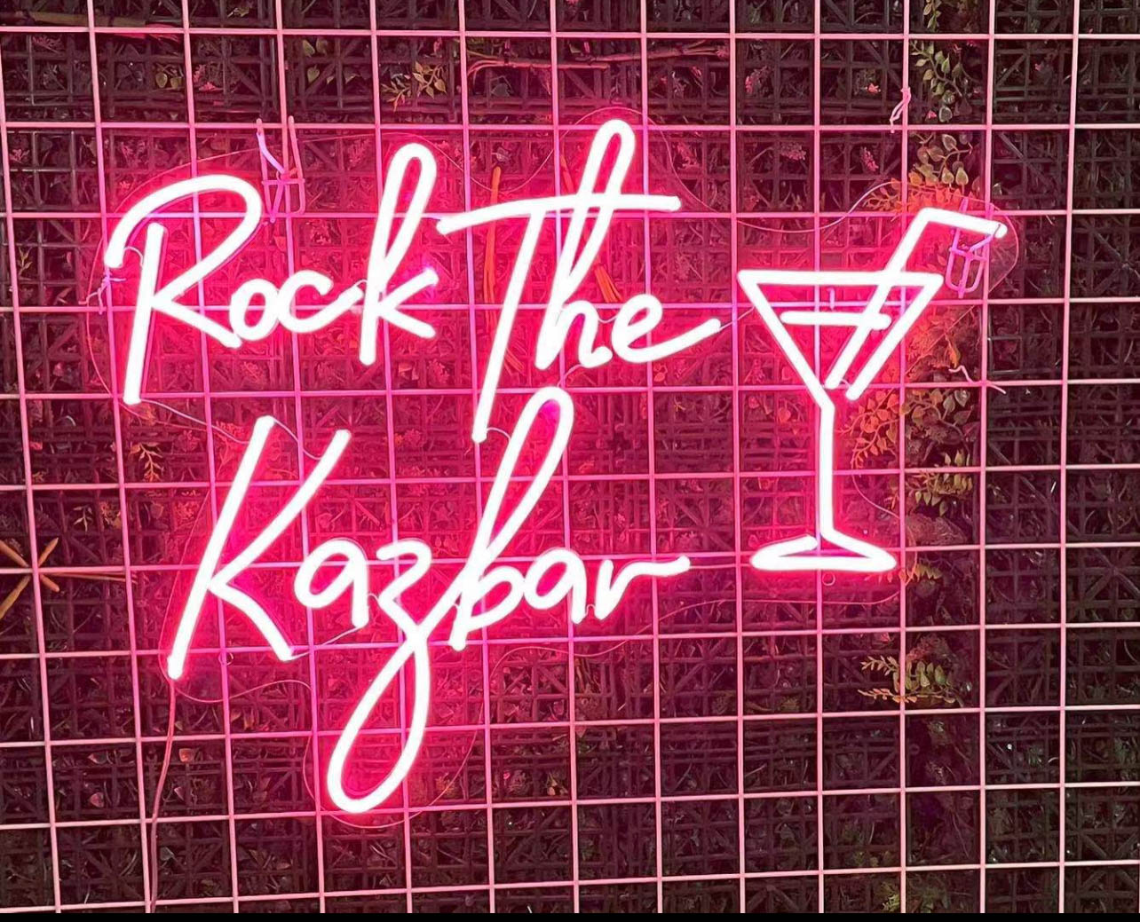 Rock the Kazbar LED Neon Sign