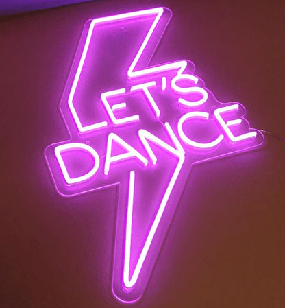 Let's Dance Neon Sign