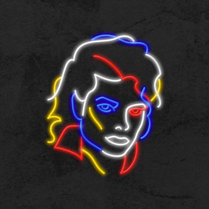 Michael Jackson Neon Sign