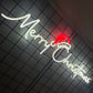 Merry Christmas Hat Neon Sign