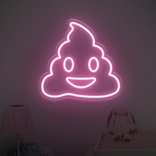 Poop Neon Sign