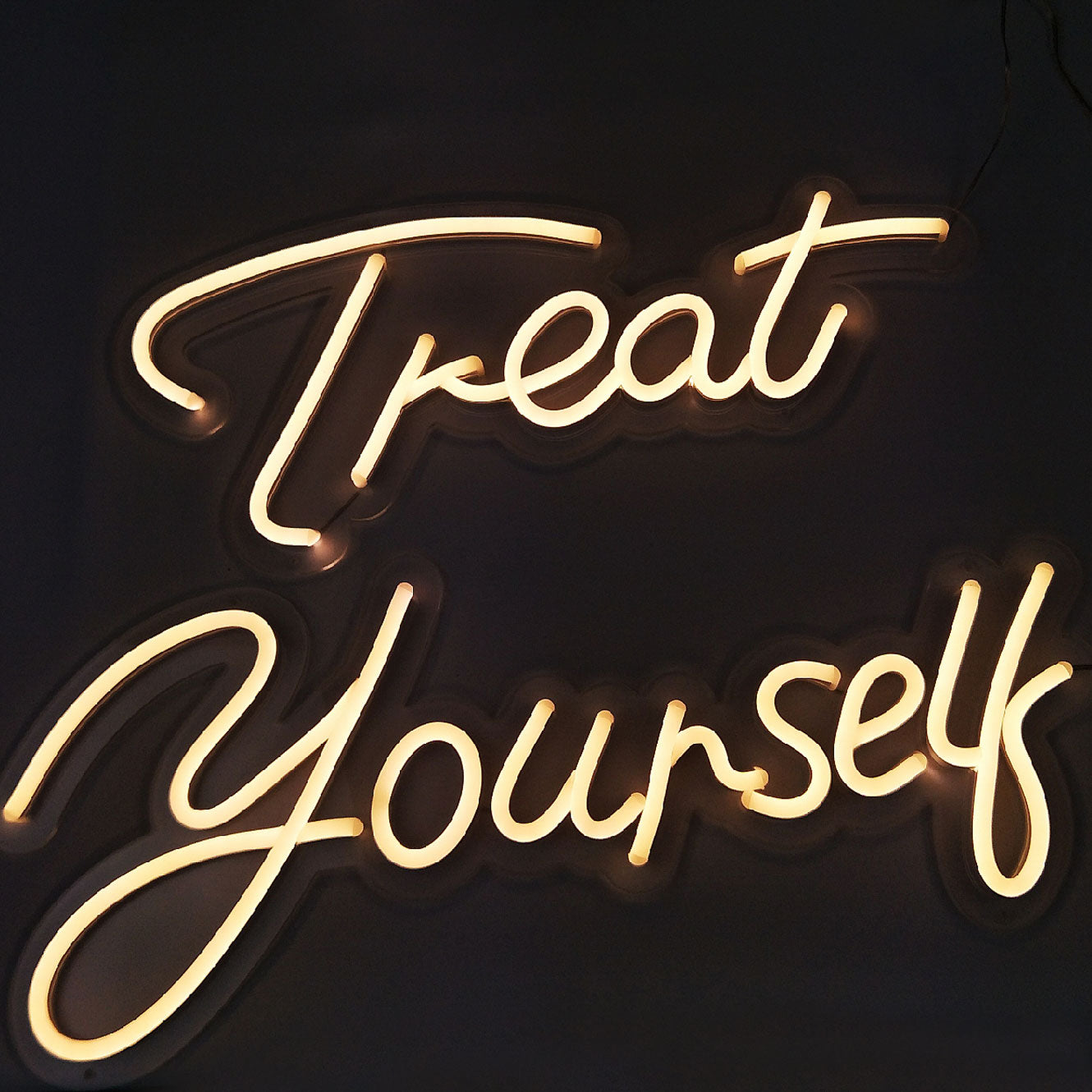 Treat yourself LED Neon Sign