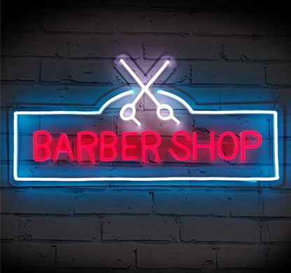 Barber Shop Neon Sign