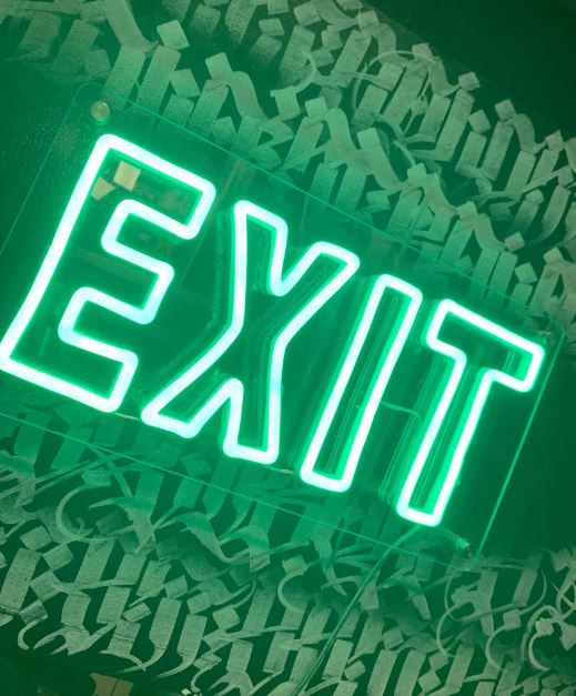 Exit LED Neon Sign