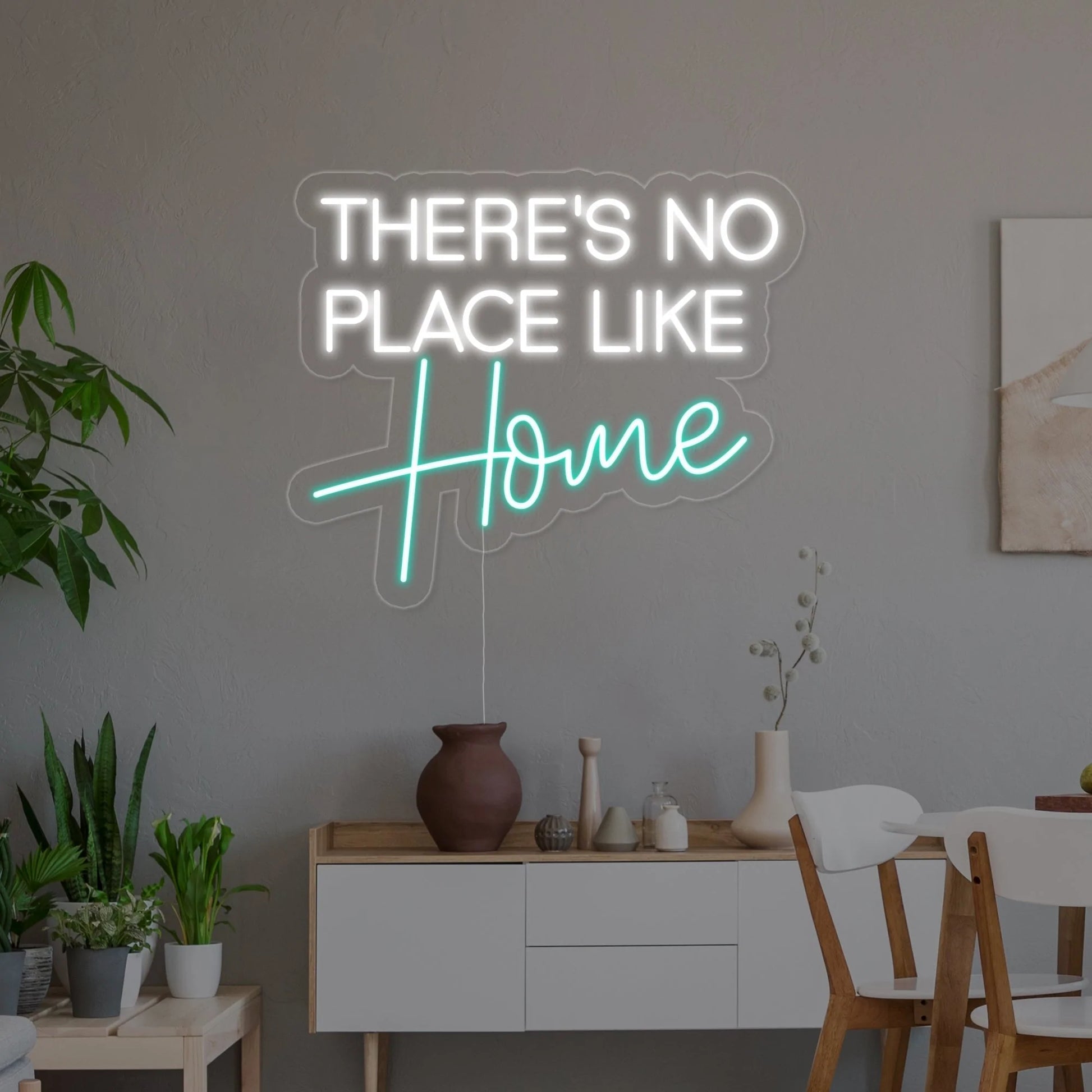 There's no place like home Neon Sign