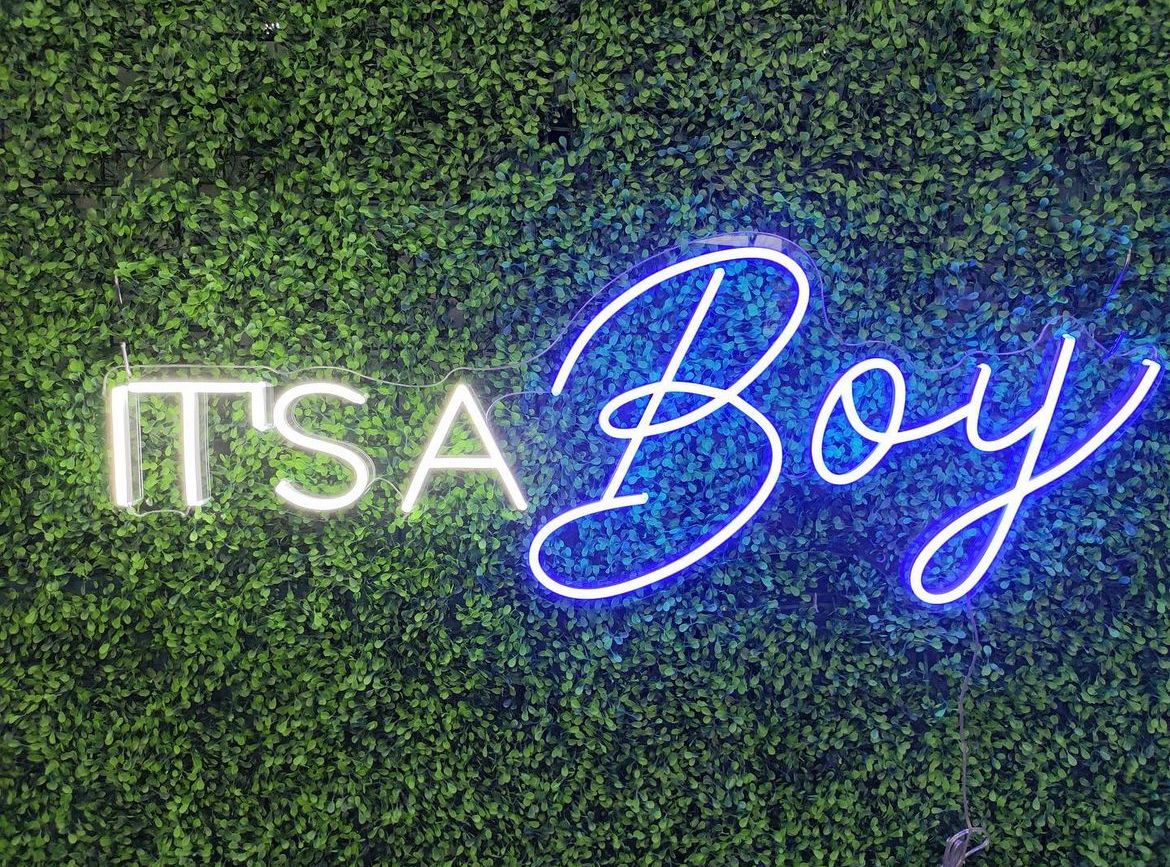 It's a boy LED Neon Sign