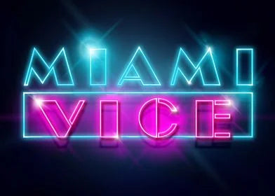 Miami Vice Neon Sign