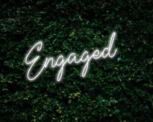 Engaged Neon Sign