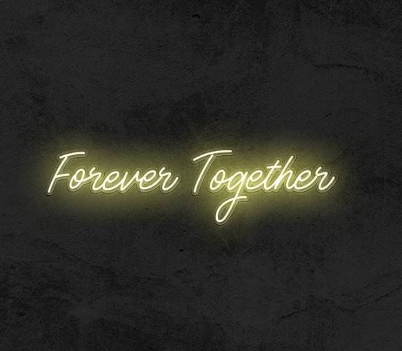 Forever Together LED Neon Sign