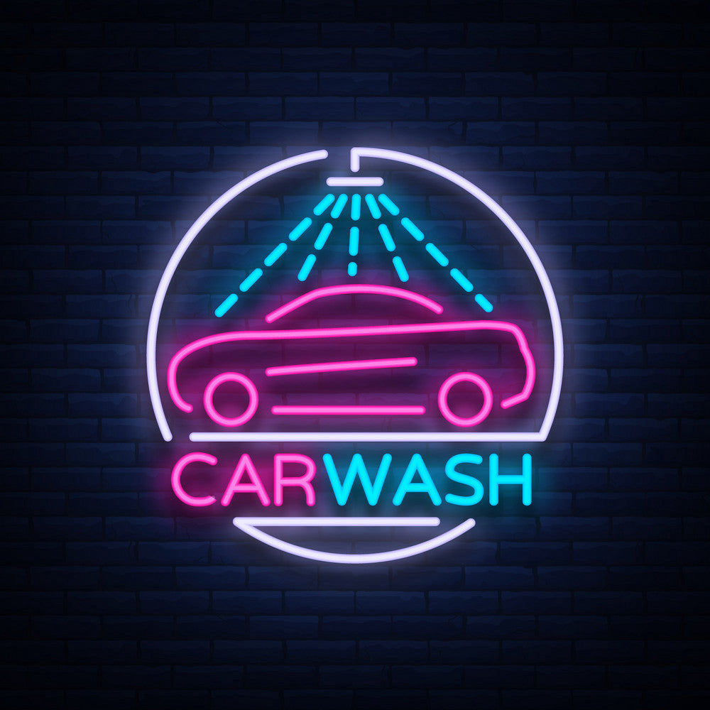 Car Wash LED Neon Sign