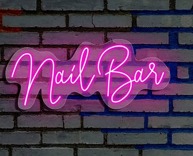 Nail Bar Neon Sign